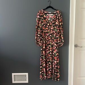 Floral maxi dress